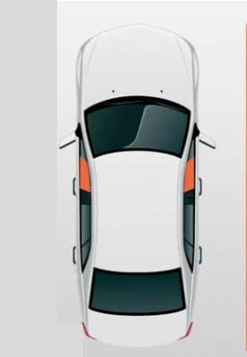 Coche Sun Shade para Malla De Parasol De Coche para Citroen C4 para Grande para Picasso 2017 2018 2019 2021 7 Asientos Ventana Visera Coche Plegable Parasol(Front 2pcs)