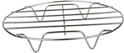 ABOOFAN 3piezas Soporte Rejilla Vaporera Acero Inoxidable Rejilla Para Ollas Plateado