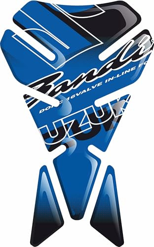 Tankpad Tankpad Tankpad Motorrad 3D Carbon kompatibel mit Motorrad Suzuki Bandit GSF 600 650 1200 1250 ABS V3 - 21 x 13 cm