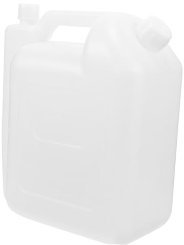 Mixing Oil Pot Bottle Chainsaw Petrol and Oil Can Dispenser Engine Oil Petrol Can Spout Gas Fuels Syrup Automotive Pumps Flow Petrol Cans 4 Litre Plastic White Toddmomy