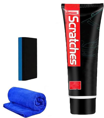 Multipurpose Cooktop Cleaner, 100ML Scratch Free Stove Top Scratch Remover, Polishing Wax for Glass Ceramic Stove Top, Car Paint Scratch Repair, Metal Polishing Compound Paste,Kitchen Home Tool (1)