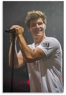 KNKncnv Wincent_Weiss_singer Poster Dekorative Malerei Leinwand Wandkunst Wohnzimmer Poster Schlafzimmer Malerei,Wandkunst Bilddruck Moderne Familienzimmer Dekor 08x12inch(20x30cm)