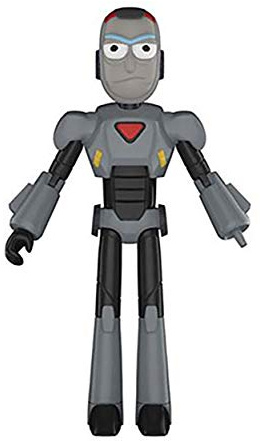 RICK AND MORTY Rick (Purge Suit) Action Figure Standard | Rick & Morty 5 Inch Action Figure Krombopulos Michael BAF Series - Purge Suit Rick