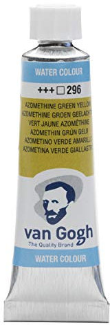 Van Gogh Peinture aquarelle, tube 10ml, Vert jaune azométhine 296