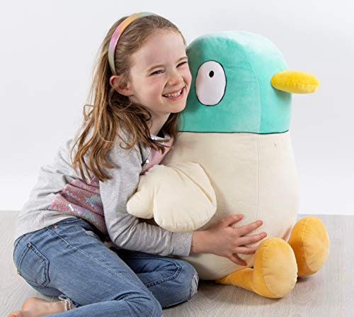 ARTSTAR Sarah & Duck 1007 Jumbo-Plüschtier, Ente, Mehrfarbig, 60 cm