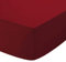 Extra Deep 16 (40cm) Fitted Bed Sheets - Non Iron Percale Quality For Thick MATTRESS - (4FT Small Double, Burgandi)
