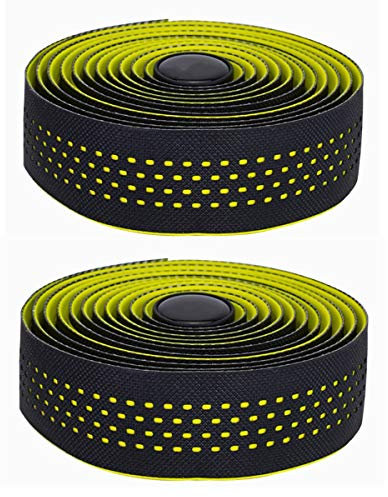 CNC Fahrrad Lenkerband,Rennrad Lenkerband,2 Rollen Lenkerbänder,Gelb