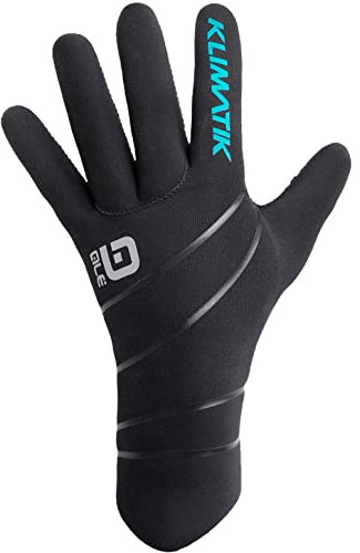 Alé Cycling Unisex Klimatik Neopren Winterhandschuhe, Schwarz, XL/XXL