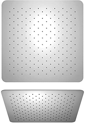💧 Paini Soffione Doccia 25x25cm Quadrato Ultrapiatto Anticalcare in Acciaio Inox