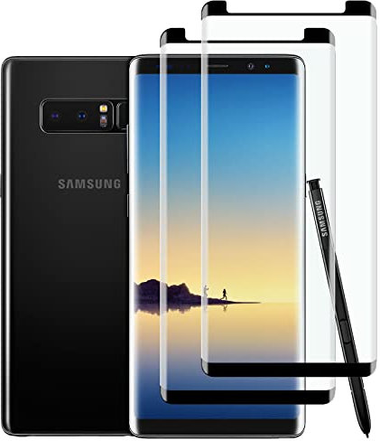 KELOLIN [2 Stück] für Samsung Galaxy Note 8 Panzer Schutz Glas Schutzfolie, 3D Vollständige Abdeckung [9H Härte] [Anti-Scratch] [No-Bubble] Displayschutzfolie für Samsung Galaxy Note 8