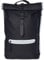 RAINS Unisex Erwachsene Rolltop Rucksack, 70 Black Reflective (Mehrfarbig), Einheitsgröße