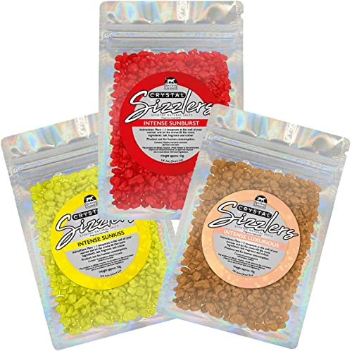 Spotless Leopard Sizzler Aroma Sets - Verschiedene Parfümiert Sizzlers Für Verbrenner Sizzler Schmilzt Wachs Schmelzen Alternativ Parfum Parfümiert Heim Düfte Geschenke Für Damen Aromatherapie - Stark