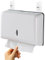 GUSTO No Drill Dispenser Manuale Asciugamani Carta Salviette 200 Fogli, formato carta C per Cucina Bagno Ristoranti Hotel Ospedali Campeggi Centri Estivi Commerciali (Dispenser Asciugamani)
