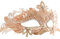 Coddsmz Maskerade Metallmasken Venezianische Halloween Kostüm Maske Karneval Maske Cosplay Party Kostüm Ball Hochzeit Party Maske Rose Gold LQ2343207E3Z