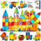 Theefun Magnetische Bausteine 110 Teile, Magnetbausteine Magnetspielzeug Magnet Spielzeug für Kinder Magnete Bauklötze Kinderspielzeug Geschenk für ab 3 4 5 6 7 8 Jahre Jungen und Mädchen