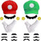 OWOAOOwl Erwachsene Karneval Kostüm Mütze Hut,Faschingkostüme Mottoparty Halloween, für Kinder Damen Herren