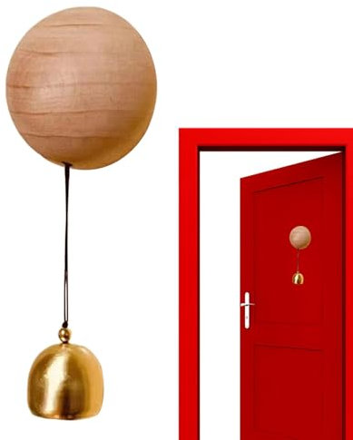 Rurunklee Shop Keepers Glocke für Türöffnung, Glocke zum Öffnen der Tür – Türklingel aus für Unternehmen beim Eingang | Dekorative Glocke aus , Ornament zum Aufhängen