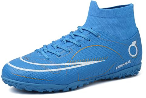 Fußballschuhe Herren Madame Großer Junge Football Shoes High Top Fußball Schuhe Jugendliche Fussball Schuhe Turf Football Boots Professionelle Sportliche Athletics Fußballschuhe