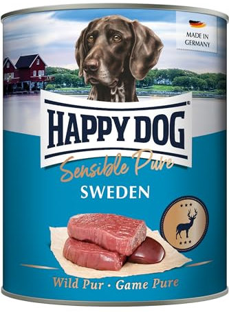 Happy Dog Sensible Pure Sweden (Wild) M 6X 800g