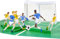 CNLITIHEKA Fußball-Geburtstagskarte, Pop-Up-Vatertagskarte, 3D-Sport-Geburtstags-Grußkarte, Happy Father's Day Card - für Männer Sohn Bruder Papa Opa.