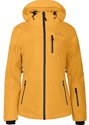 Bergson NUOLJA | Damen Skijacke, wattiert, 20000mm Wassersäule, Hollywood Gold [521], 44 - Damen