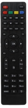 1pc Remote Control Contorller Replacement For K1 KI Plus KII Pro DVB-T2 DVB-S2 DVB Android TV Box Satellite Receiver