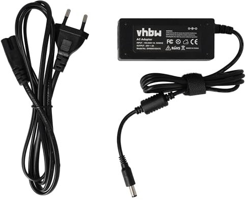 vhbw Netzteil kompatibel mit Toshiba Libretto W105, W100, W105-L251 Notebook - 15 cm, 40 W