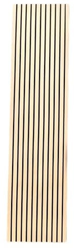Raw Oak Acoustic Panels 240x60cm – Real Wood Slat Wall Panels for Soundproofing & Echo Reduction | Premium Sound Absorbing Panels for Home, Office, Studio, or Restaurant Décor | Acupanels