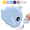 kinrguiyuez Dog Nail Grinder | Super Quiet Pet Nail Grinder - Dinosaur Shape Electric 3 Adjustable Modes Files for Kitten Cat Home Grooming Paws Soothing Puppy