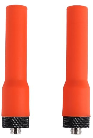 Fangxuee Walkie Talkie Soft Antenna -20 Mini Short Aerial SMA-F Dual Band VHF UHF for UV-K6 UV-21 UV-17 UV-18Pro Max Radio A