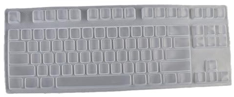 SHOOYIO Housse transparente pour claviers d'ordinateur de bureau V500Pro - Protection anti-poussière et étanche