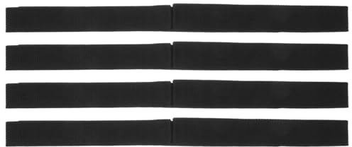DEARMAMY 4 Stück Nylon Zurrgurt für Hoverboard Sitz Verstellbare rutschfeste Befestigungsgurte 25 X 700mm Schwarz Scooter Zubehör für Elektro Selbstbalancer