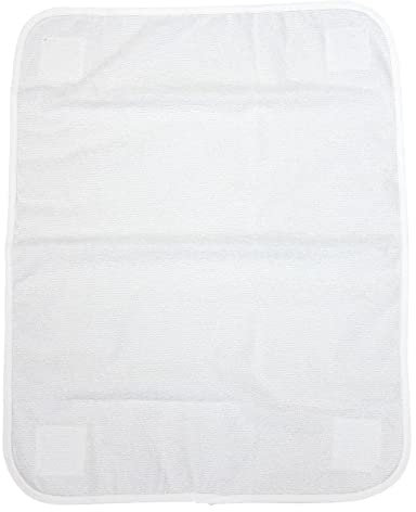 TupTam Ersatztuch für Wickelauflage Modell MAR02579, Farbe: Weiß, Größe: 55x60cm (für Größe 75x80, 75x85)