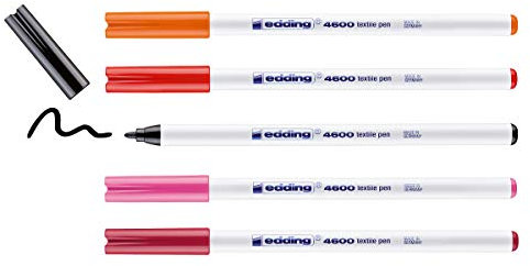 e-4600/5 S textile pen warm colours