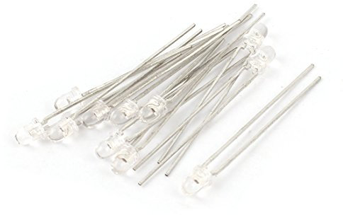Aexit 10 Stück 3mm 850nm IR-Infrarot-LED-Leuchtdioden (0835368c03dd1096541a1fa01b2daeb2)