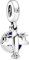 PANDORA Charm Anhänger Flugzeug Propellerflugzeug 798027CZ