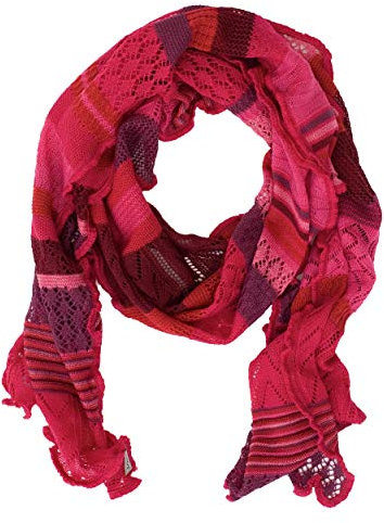 Invero, Merino Schal Manu, 100% Wolle (Pink)