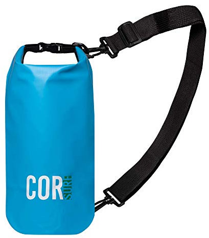 COR Surf schwimmende wasserdichte Drybag Sack mit Rollverschluss hält die Ausrüstung beim Kajak- und Bootfahren, Rafting, Schwimmen, Zelten, Wandern, Angeln und am Strand trocken