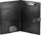 Xiumeso Schreibmappe A4, Klemmbrett Business Mappe Konferenzmappe, DIN-A4 Dokumentenmappe Leder, Portfolio Padfolio mit Magnetverschluss, Schwarz