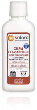 Officina Naturae | Solara Cura Lavastoviglie Senza Profumo, Elimine Residui di Grasso e Calcare, 250ml