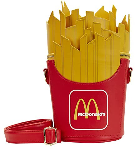 LOUNGEFLY McDonald's Pommes Frites Umhängetasche, Mehrfarbig, Einheitsgröße