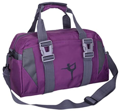 Tanz Duffle Taschen, Mädchen Sports Taschen, Kinder tippen Tanztasche für Frauen Mädchen Yoga Dance Jazz Ballett Hip Hop (lila)