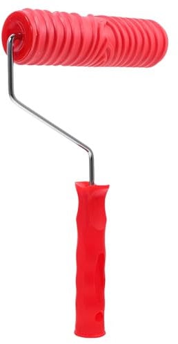 Textured Paint Roller, Embossing Rubber Roller for Wall Decoration, Easy to Use, Reusable, Ideal for Home DIY Projects