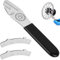 XINSUO® Fahrrad Bremsscheiben Einsteller,Scheibenbremsen Einstellung Werkzeug,Edelstahl Richtwerkzeug Bremse,Fahrrad Scheibenbremse Korrekturwerkzeug mit 2 Anti-Scratch-Disc-Clamper fur Bike Repairing