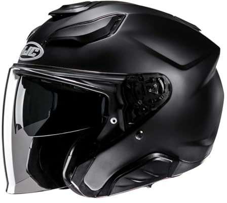 HJC, Jet-Motorradhelm F31 Halbmattes Schwarz, M