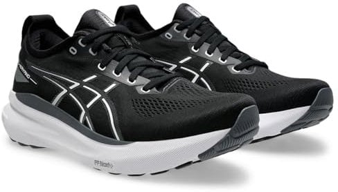ASICS Herren Gel-Kayano 31 Sneaker, Black White 1011b867 002, 47 EU