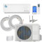 18000 BTU Air Conditioner Wall Split Wi Fi 5 In 1 Air Cooler Heater Dehumidifier Air Purifier Fan With Heat Pump Remote Control 5.1 kW A++ Rating 2 Pipes and Installation Kit Included