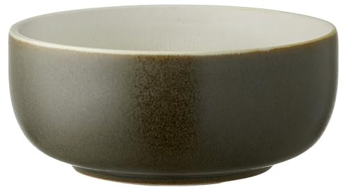 Studio Round North Schale Dia 11 cm Matte moss/Matte white