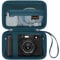 Canboc Carrying Case for Fujifilm X100V/ X100VI/ X100F/ X100S Digital Camera, Zipper Mesh Pocket fit USB Cable, Blue (Case Only)