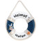 com-four® Dekorativer Rettungsring aus Holz mit der Aufschrift Heimathafen - Schifffahrt Deko zum Aufhängen - Maritime Hängedeko für zu Hause (Rettungsring Heimathafen)